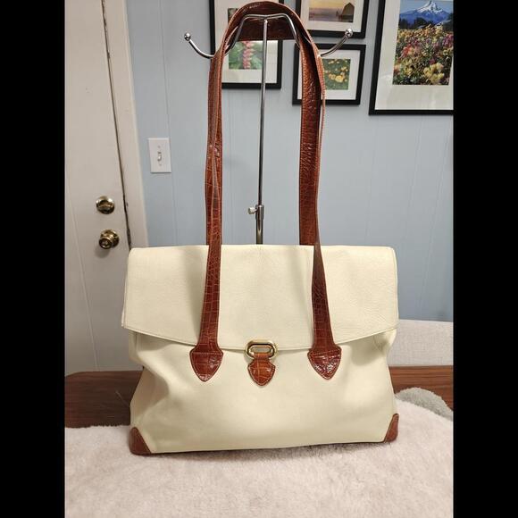 Furla Italian Leather Extra Large Tote Bag Women